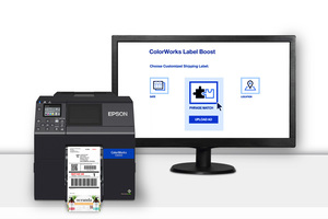 ColorWorks C6000P Label Printer plus Label Boost Software