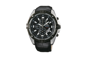 ORIENT: Quartz Sports Watch, Leather Strap - 48.0mm (TT0Y006B)