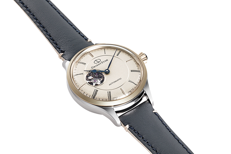 ORIENT STAR: Mechanical Classic Watch, Leather Strap - 30.5mm (RE-ND0011N)