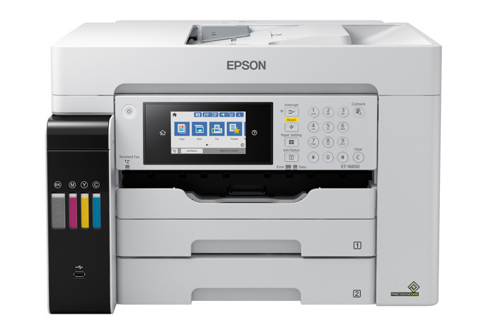 Harmonisch natuurlijk Schrijf een brief C11CH71201 | EcoTank Pro ET-16650 Wide-format All-in-One Supertank Printer  | Inkjet | Printers | For Work | Epson US