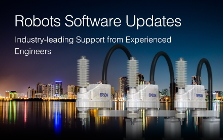 Robots Software Updates. Industry-leading support from experienced engineers. 