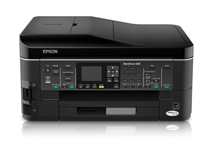  Epson  WorkForce 635  All in One Printer  Inkjet Printers 